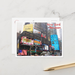New York City - Time Square - Verenigde Staten - Briefkaart