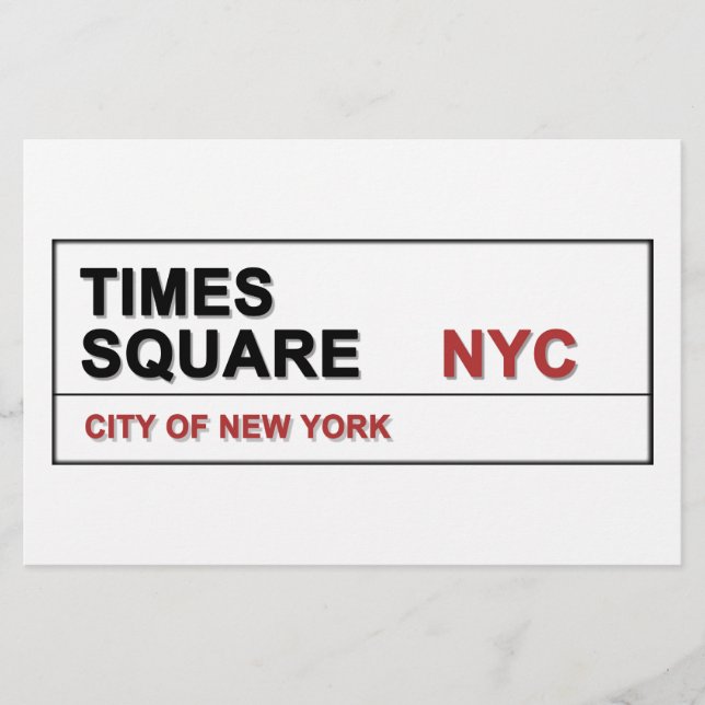 New York City Times Square (Voorkant)