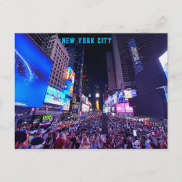 New York City - Times Square at Night Briefkaart