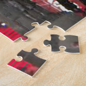 New York City Times Square City Lichten Legpuzzel (Zijkant)