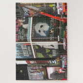 New York City Times Square City Lichten Legpuzzel (Verticaal)
