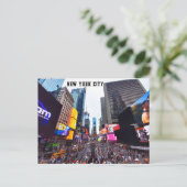New York City - Times Square (during day) Briefkaart (Staand voorkant)