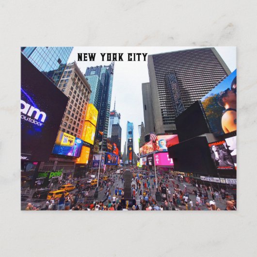 New York City - Times Square (during day) Briefkaart (Voorkant)