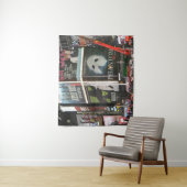 New York City Times Square Fotografie Tapestry Wandkleed (In situ)