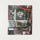 New York City Times Square Fotografie Tapestry Wandkleed (Voorkant)