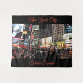 New York City Times Square Fotografie Tapestry Wandkleed (Voorkant (horizontaal))