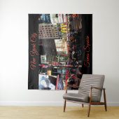 New York City Times Square Fotografie Tapestry Wandkleed (In situ)