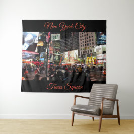 New York City Times Square Fotografie Tapestry Wandkleed