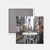 New York City Times Square Koelkast Magneet (Voorkant / Achterkant)