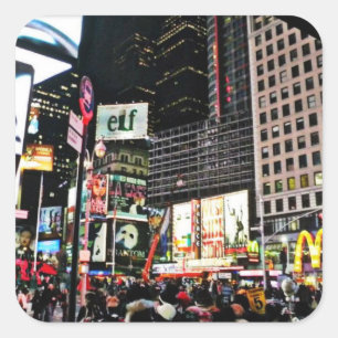New York City Times Square Sticker