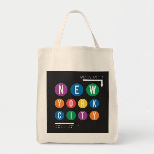 New York City Tote Bag (Voorkant)