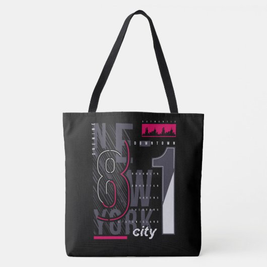 New York City Tote Bag (Voorkant)