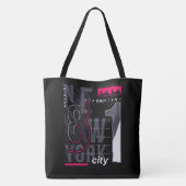 New York City Tote Bag (Achterkant)
