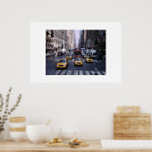 New York City Traffic Poster (Keuken)
