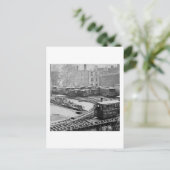 New York City Train on Eleved Railroad Yonkers Briefkaart (Staand voorkant)