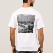 New York City Train on Eleved Railroad Yonkers T-shirt (Achterkant)