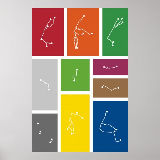 New York City - Transit Paletten Poster (Voorkant)