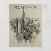 New York City Travel Briefkaart (Voorkant)