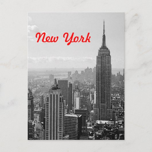  New York City Travel Briefkaart (Voorkant)