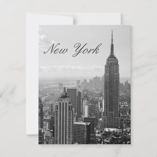  New York City Travel Briefkaart (Voorkant)
