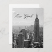 New York City Travel Briefkaart (Voorkant / Achterkant)