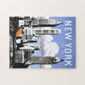  New York City Travel Illustration Legpuzzel (Horizontaal)