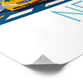 New York City Travel Poster Print, Verenigde State (Hoek)