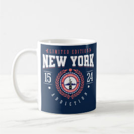 New York City Traveler Sports Style Navy Koffiemok