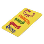 New York City Typographic NYC Magnet Magneet (Linkerzijde)