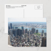 New York City Uitzicht Briefkaart (Voorkant / Achterkant)