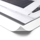 New York City Uitzicht Faux Venster Poster (Hoek)