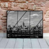 New York City Uitzicht van Brooklyn Bridge Poster
