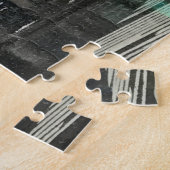 New York City Upper West Side Sneeuwfotografie Legpuzzel (Zijkant)