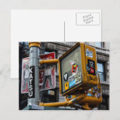 New York City Urban Street Foto Briefkaart (Voorkant / Achterkant)