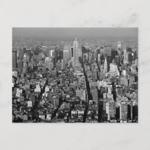 New York City USA skyline 1987 Briefkaart