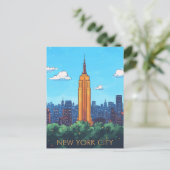 New York City USA Travel Briefkaart (Staand voorkant)
