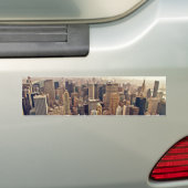 New York City van boven Bumpersticker (Op auto)