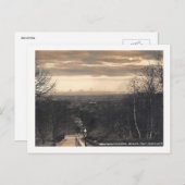 New York City vanuit Montclair, New Jersey, Vintag Briefkaart (Voorkant / Achterkant)