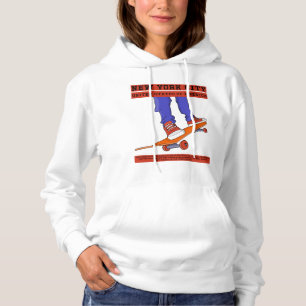 New York City, Verenigde Staten Cool Skateboard Hoodie