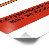 New York City, Verenigde Staten Cool Skateboard Perfect Poster (Hoek)