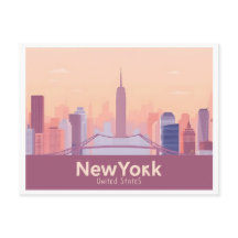 New York City Verenigde Staten Pastelreizen