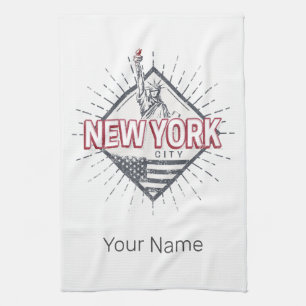 New York City Verenigde Staten Vintage USA Souveni Theedoek