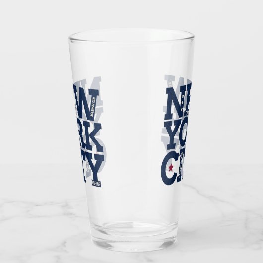 New York City verfglas Glas (Rechts)