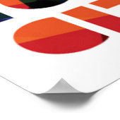 New York City | Vet Typografie Poster (Hoek)