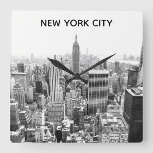 New York City Vierkante Klok