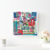 New York City Vierkante Klok (Huis)