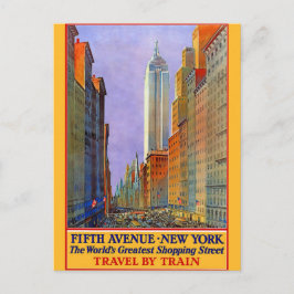 New York City vintage briefkaart