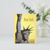 New York City vintage briefkaart (Staand voorkant)