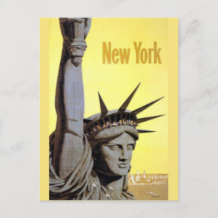 New York City vintage briefkaart