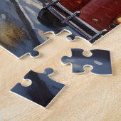 New York City Vintage Kerstfoto Legpuzzel (Zijkant)